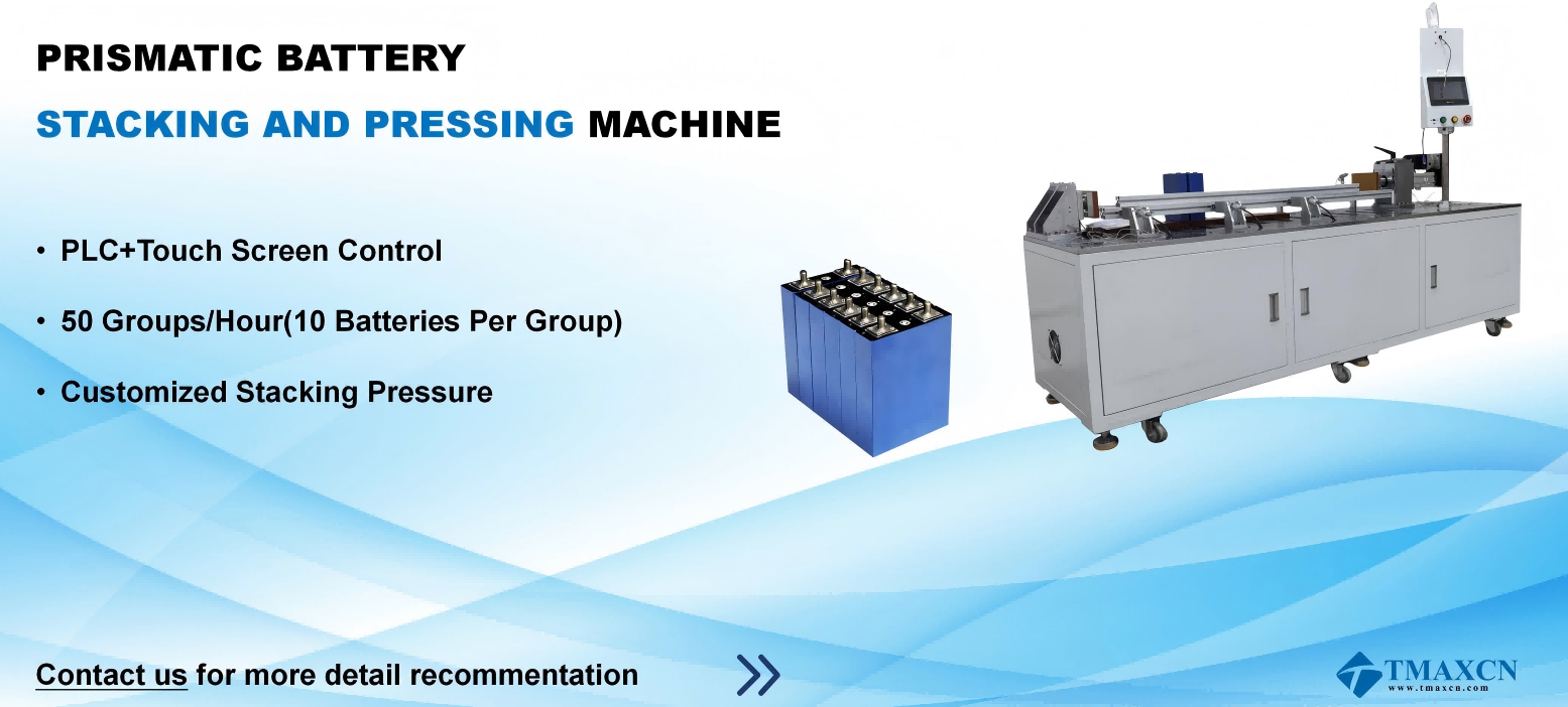 Prismatic Cell Stacking And Pressing