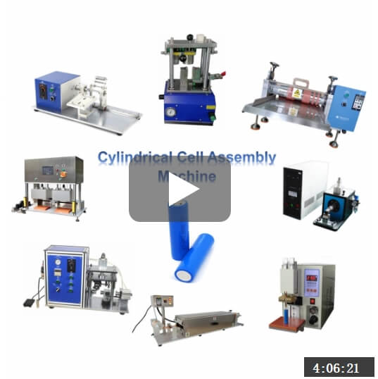 Cylindrical Cell Laboratory Line Video